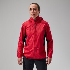 MTN Guide Hyper Alpha Jacke für Damen - Rot/Schwarz