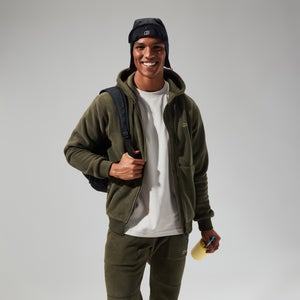 Men's Prism Polartec Hooded Jacket - Dark Green