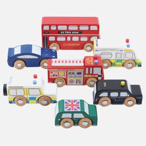 Le Toy Van Construction London Car Set