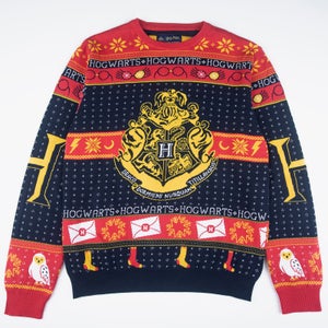 Harry Potter Back To Hogwarts Knitted Christmas Jumper