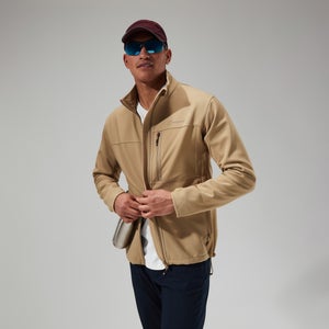Ghlas 2.0 Softshell Jacke für Herren - Naturfarben
