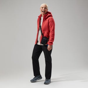 Women's Darria FZ Hooded Jacket - Red