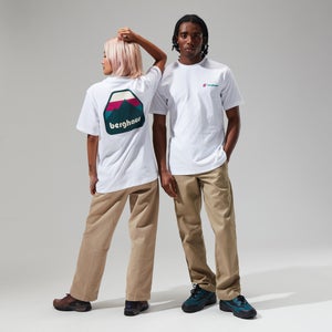 Unisex Graded Peak T-Shirts - White