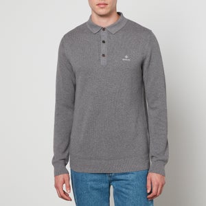 GANT Cotton Piqué-Knit Polo Shirt