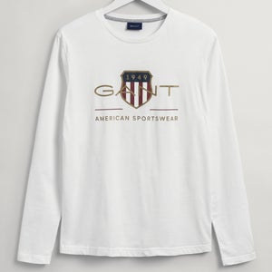GANT Archive Shield Logo-Print Cotton T-Shirt