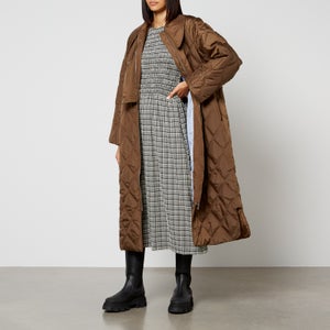 Ganni Quilted Ripstop Coat