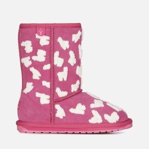 EMU Australia Kids' Shearling-Lined Suede Boots