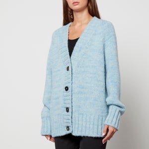 Maison Margiela Alpaca, Cotton and Wool-Blend Knit Cardigan