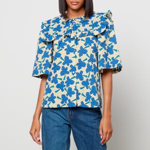 Stella Nova Women's Vinja Top - Bright Blue/Creme