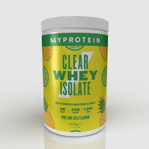 Clear Whey Isolate - Pine Lime Split flavour
