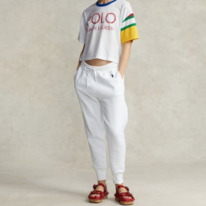 Polo Ralph Lauren Women's Ng Crp T-Short Sleeve-T-Shirt - White