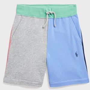 Polo Ralph Lauren Boys' Colour-Blocked Cotton-Jersey Shorts