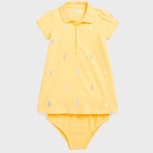 Polo Ralph Lauren Baby's Cotton-Piqué Day Dress