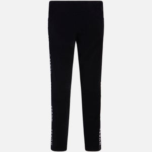 Guess Girls' Logo-Printed Cotton-Blend Jersey Leggings