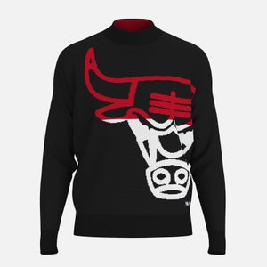 BOSS X NBA Chicago Bulls Graphic Knit Jumper