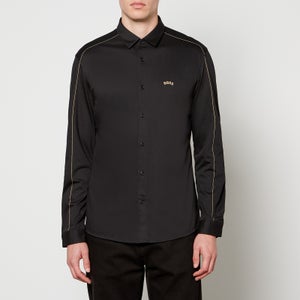 BOSS Green Brycen Cotton-Blend Shirt