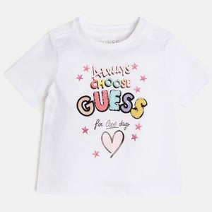Guess High Low Cotton-Blend T-Shirt