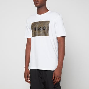 HUGO Dulive Logo-Print Cotton-Jersey T-Shirt