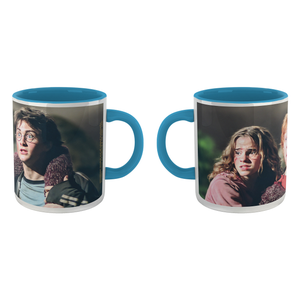 Harry Potter Hermione Ron And Harry Mug - Blue