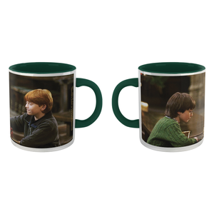 Harry Potter Harry And Ron - Playing Chess Mug - Green