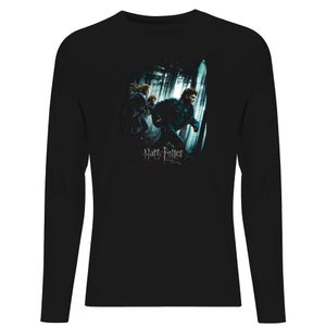 Harry Potter Deathly Hallows Part 1 Unisex Long Sleeve T-Shirt - Black