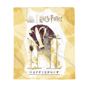 Harry Potter Hufflepuff Fleece Blanket