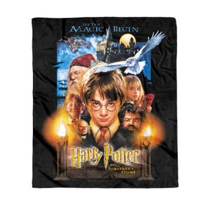 Manta de lana Sorcerer's Stone de Harry Potter