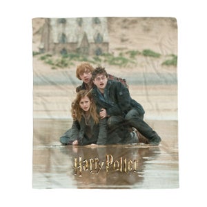 Harry Potter Harry Ron Hermione Fleece Blanket