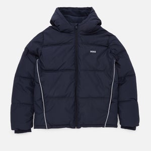 Hugo Boss Boys' Water Repellant Shell Puffer Jacket