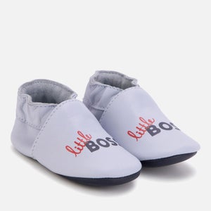 Hugo Boss Babies’ Leather Slippers