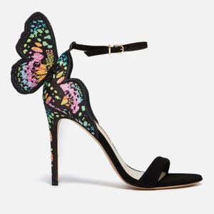 Sophia Webster Women's Chiara Embellished Heeled Sandals - Black/Papillon Paradise Print