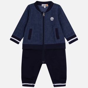Timberland Babies’ Herringbone Baby Grow