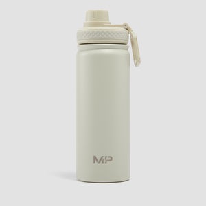 Металлическая бутылка для воды от MP, средняя, 500 мл — Светло-бежевая