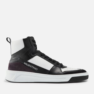 Valentino Shoes Eros Hi-Top Leather-Blend Trainers
