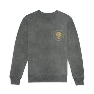 Sea of Thieves Gold Hoarders Sweatshirt - Black Acid Wash
