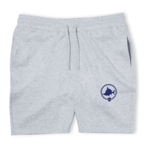 Sea of Thieves Hunters Call Embroidered Unisex Jog Shorts - Grey