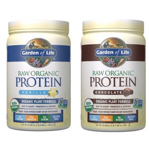 Garden of Life Raw Organic Vanilla and Chocolate Protein Bundle
