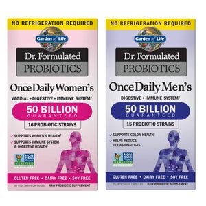Garden of Life Microbiome Once Daily Women's & Men's Bundle