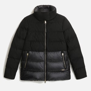 Woolrich Luxe Puffy Nylon and Twill Jacket