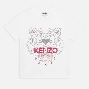 KENZO Girls Logo Cotton-Jersey T-Shirt
