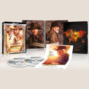 Steelbook de Indiana Jones y la última cruzada en 4K Ultra HD (Incluye Blu-ray)