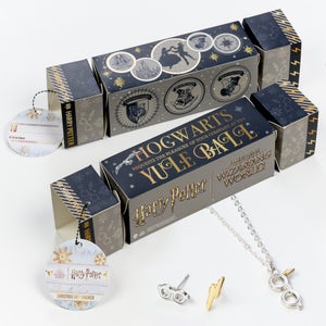 Harry Potter Yule Ball Gift Cracker with Glasses & Lightning Bolt Necklace & Stud Earrings