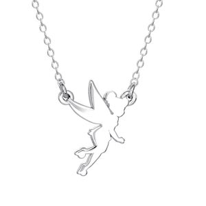 Disney Princess Tinkerbell Sterling Silver Necklace