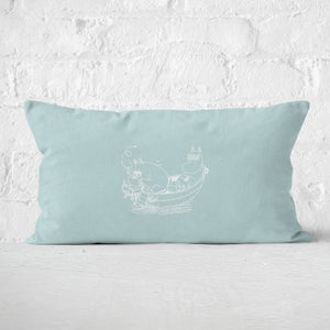 Moomins Boat Issues Rectangular Cushion