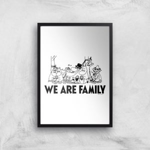 Moomins Collection Moomins We Are Family Giclee Art Print