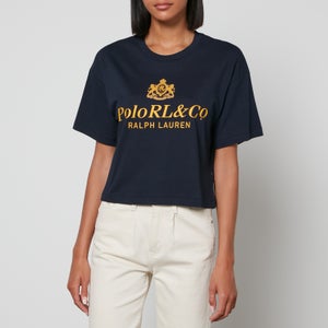 Polo Ralph Lauren Cropped Cotton-Jersey T-Shirt