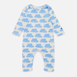 BoBo Choses Baby's Printed Cotton-Blend Jersey Babygrow