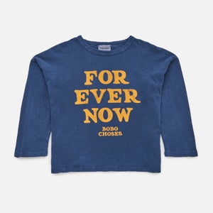 BoBo Choses Kids' Forever Now Long Sleeve Cotton-Jersey T-Shirt