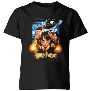 Harry Potter The Sorcerer's Stone Kids' T-Shirt - Black