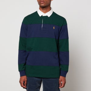 Polo Ralph Lauren Striped Cotton-Jersey Rugby Top
